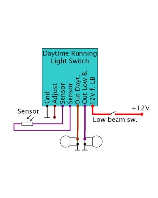 Axel Joost Elektronik, Daytime Running Light switch