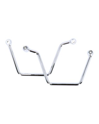 Highway Hawk, saddlebag support kit. Chrome