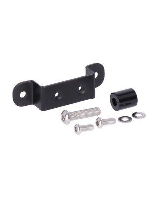 Highway Hawk, solo rack Billet. Gloss black