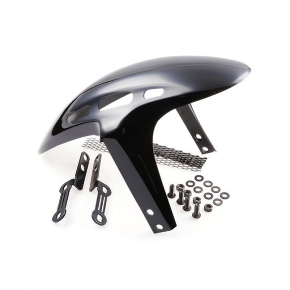 Cult-Werk, front fender 'Custom V2'. Gloss black 18-22 M8 Softail FXLRS Low Rider S