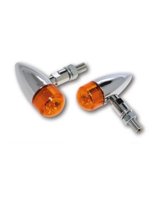 Midi bullet turn signals. Chrome