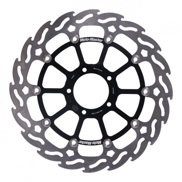 Moto-Master Flame series floating brake rotor TUV appr
