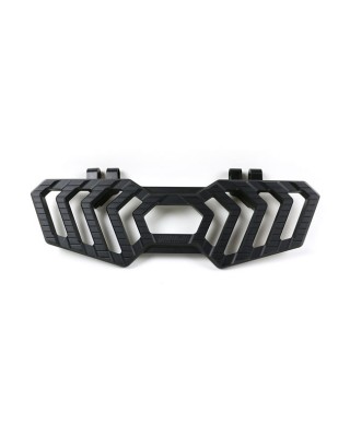 Kodlin, 'Track' floorboards. Black anodized 86-17 FL Softail 12-16 Dyna FLD Switchback 83-21 Touring, Trikes