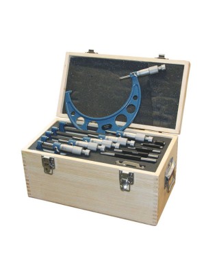 MIB, outside micrometer set, DIN 863. 0-100mm