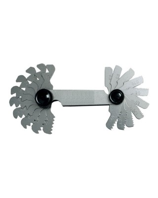 MIB, bolt thread pitch gauge. Metric threads 0.4 - 7.0