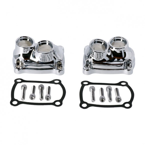 M8 tappet block covers, chrome 18-22 Softail 17-22 Touring, Trike