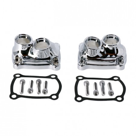 M8 tappet block covers, chrome 18-22 Softail 17-22 Touring, Trike