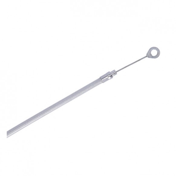 MCS, clutch cable 72" (183cm). Chrome 08-16 & 2021 Touring with cable clutch