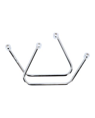 Highway Hawk, saddlebag support kit. Chrome