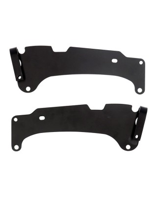 Highway Hawk, saddlebag support kit. Chrome