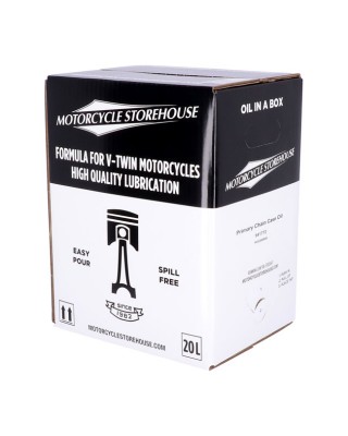 MCS, Primary chain case oil. 20 liter box 65-22 Big Twin (excluding pre-E1984 models still equipped with the stock primary chai