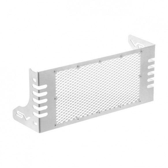 C-Racer, radiator grill. Silver