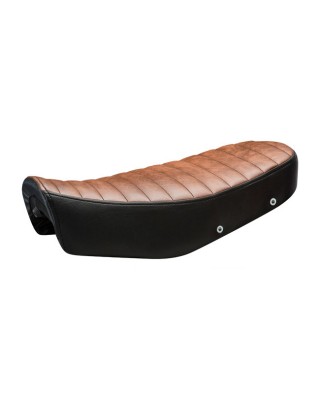 C-Racer, Scrambler seat. Brown pleated