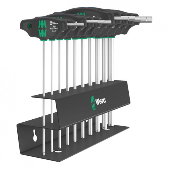 Wera screwdriver set T-handle Hex plus inches, 7 pieces