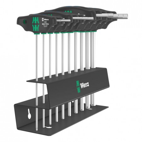 Wera screwdriver set T-handle Hex plus inches, 7 pieces