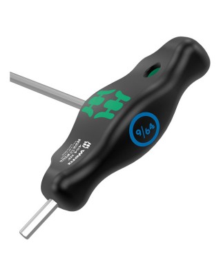 Wera screwdriver set T-handle Hex plus inches, 7 pieces