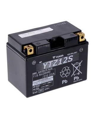 Yuasa, High performance AGM battery, YTZ12S
