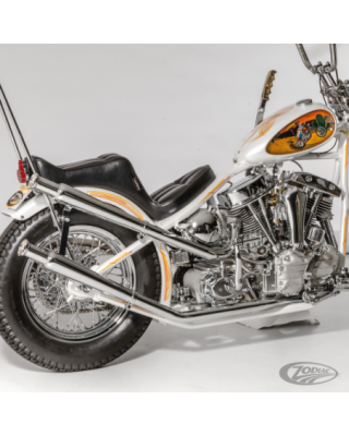 V-twin upsweep exhaust headers