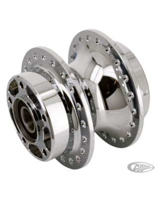 Front and rear wheel hubs