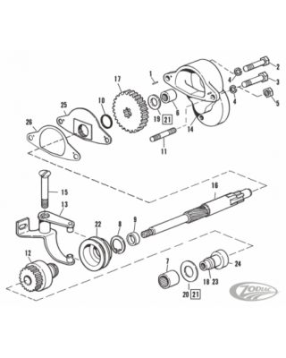 Starter housing parts for...