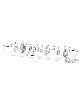 X-wedge oil pump