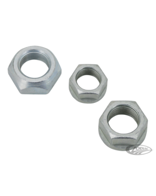 Rear axle nuts