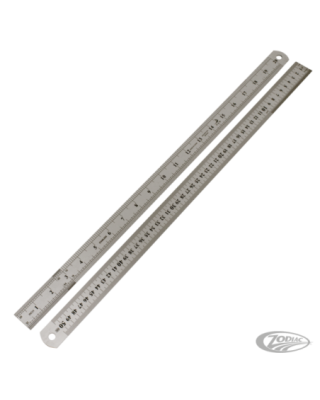 Règle en acier inoxydable