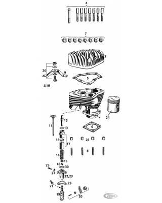 Cylinders and Valves, 45ci...