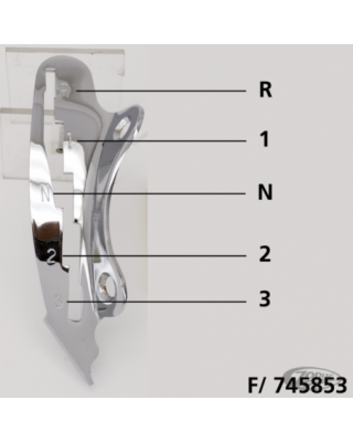 Hand shifter levers and guides