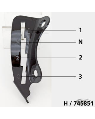 Hand shifter levers and guides