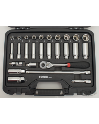 Sonic equipment socket sets