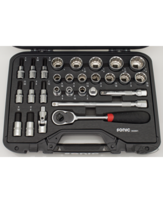 Sonic equipment socket sets