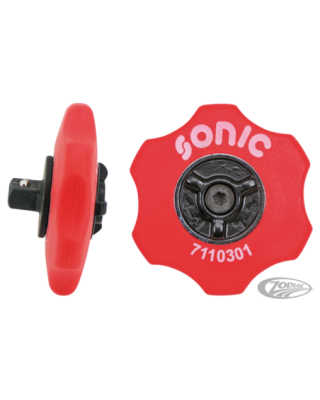 Sonic equipment disc ratchets