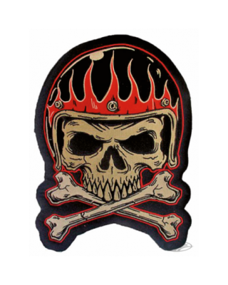 Lethal threat embroidered...