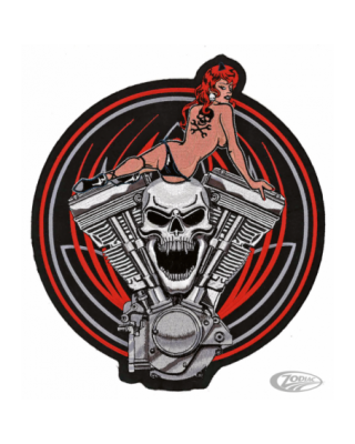 Lethal threat embroidered...