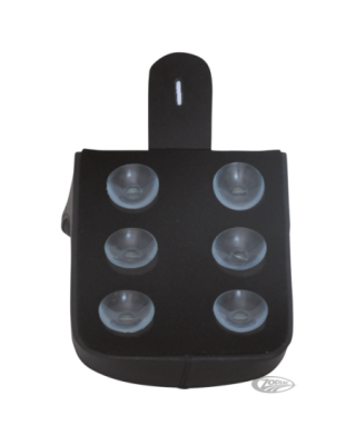 Removable sucker back pad seat