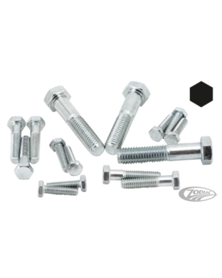Sae size zinc plated hardware