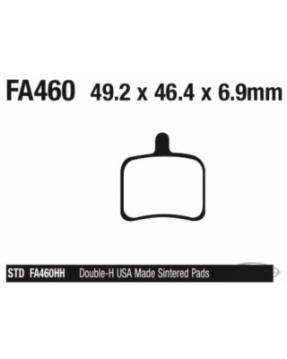 Sbs disc brake pad sets, rear