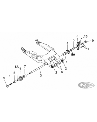 Swingarm parts for 2009 to...