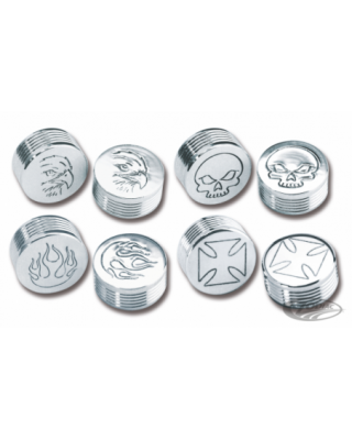 Chrome bolt covers for hex,...
