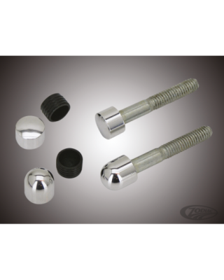 Aluminum and chrome covers...