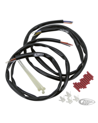 Extended handlebar wiring...