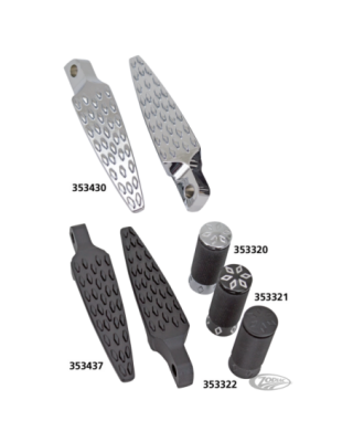 Argyle footpegs and shifter