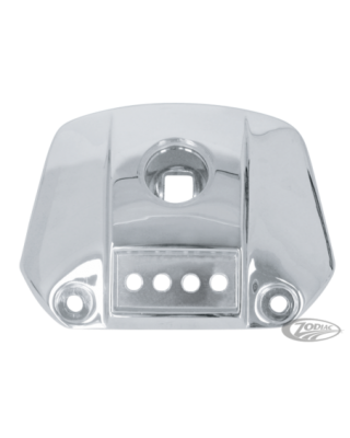Chrome headlight visor