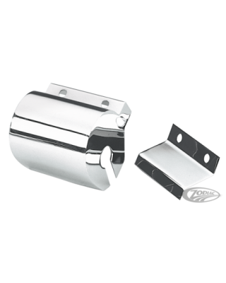 Two piece coil cover