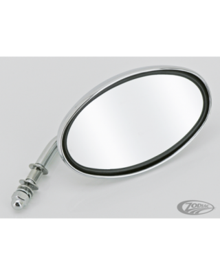 Slimline mirror with visor...