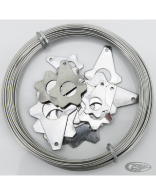 Racer's safety wire kit