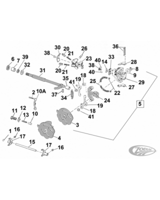 Shifter parts for 1952-1956...