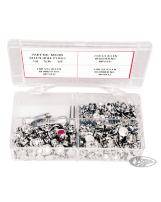 Allen caps for assortment tray