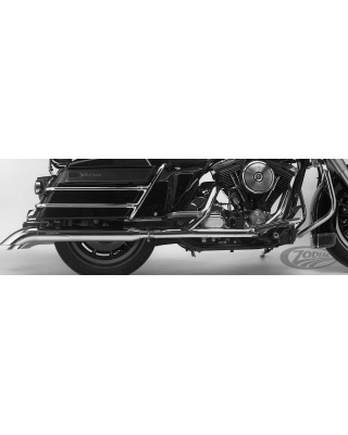 Slip-on mufflers for touring